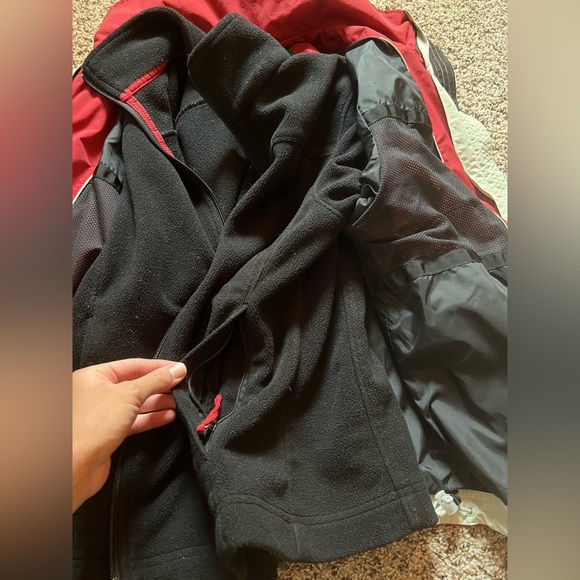 L.L. Bean Women’s winter jacket | 3 in 1 | Size Small | Red - Picture 5 of 6